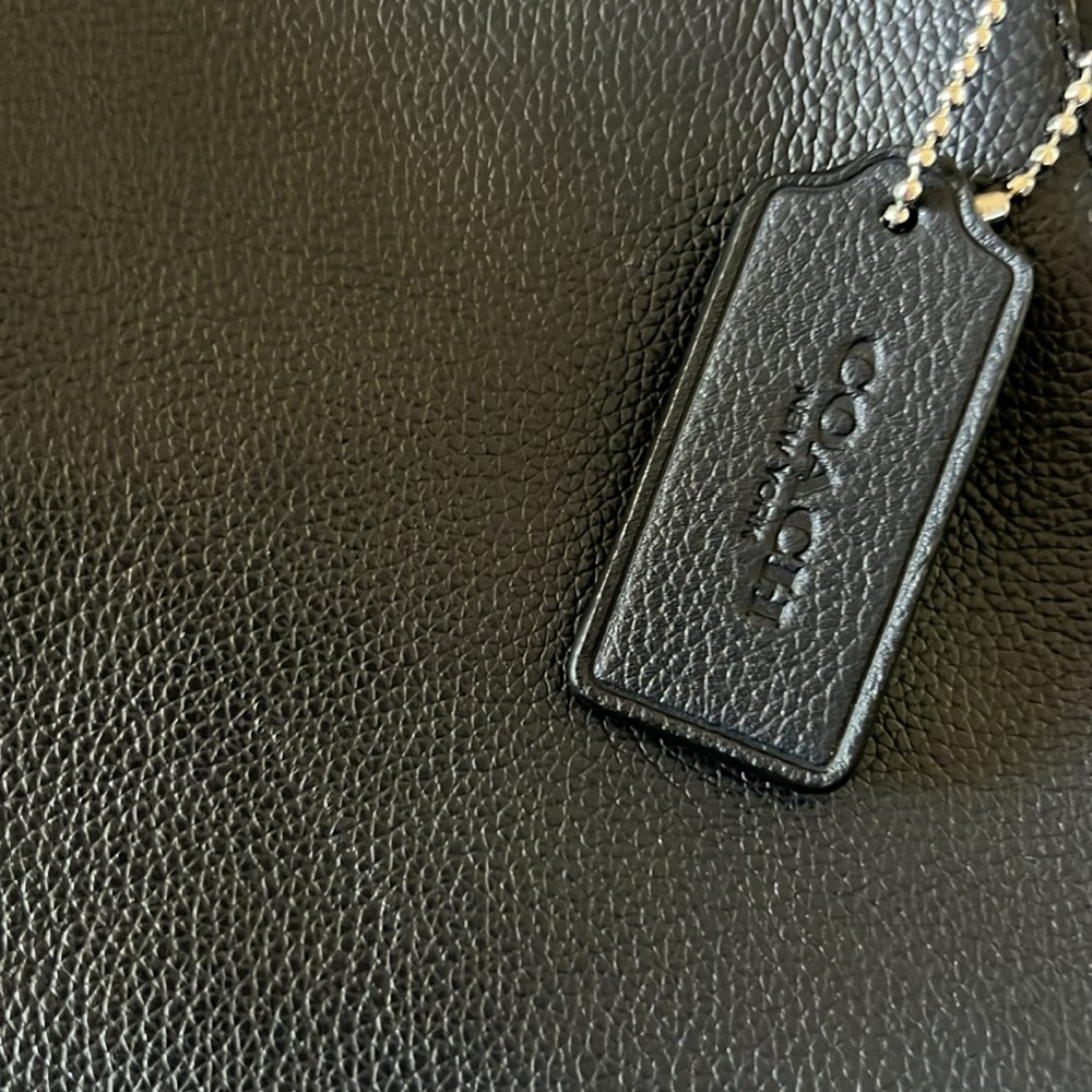 Coach Black Leather Crossbody Bag - Picture 5 of 15